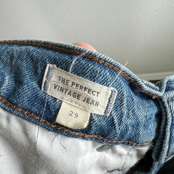 Madewell the Perfect Vintage Jean Women's 29 Comfort Stretch High Rise Tapered - Picture 6 of 8